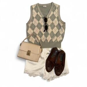 brandy melville john galt preppy retro argyle sporty coastal